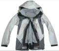 100% Polyester Gray Color Waterproof Men's Hoodies & Sweatshirts
