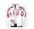 100% Polyester Skiing Series White Color Men's Hoodies