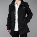 High Quaity Reflective Design Woolen and Cotton Extra Warmth Mens Winter Lightweight Coat