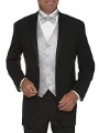 Formal Black Modern Lapel Tuxedo Sytle Men‘s Suits