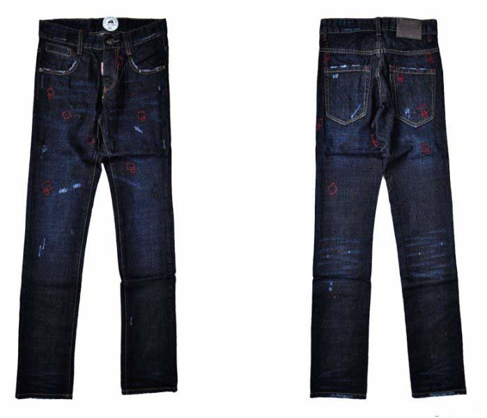 Classic Designed Men's Five Pockets Washed Perfect Material Jeans
