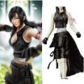 Tifa Lockhart Cosplay Women's Performance Black and White Fantasy Costumes