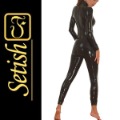 Setish 01004 Black Exotic Apparel Ball Demask Party Catsuits
