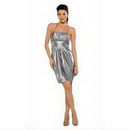 Chic Modern Sexy A-Line Sliver Bridal Wedding Dresses