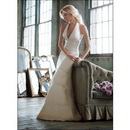 Embroidery & Satin Tulle & Halter Three Layers Beach Wedding Dresses