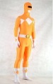 Orange Full Body Lycra & Polyester Catsuits