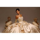 Sheath Brush Sweetheart Glamorous & Dramatic Taffeta Matte Satin Wedding Dresses