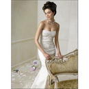 Embroidery & Halter Sleeveless White Beach Wedding Dresses