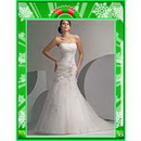 Petal Silk Chiffon Sexy Backless Court Train Strapless Wedding Dresses