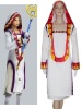 White Color Mage Cosplay Long Sleeve Fantasy Costumes