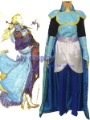 Cloth Material Edgar Roni Figaro Cosplay Blue Color Great Details Fantasy Costumes