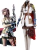 Novelty Design Lightning Cosplay Women's Unique White Fantasy Costumes