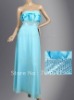Hot Sale Newest Sexy Sleeveless Strapless 100% Silk Cocktail Clubwear