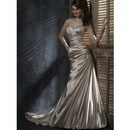 Free Shipping New OL-0057 Freeshipping Gorgeous Bridal Watteau Train Wedding Dresses