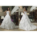 Classical Beautiful Woman Fish Tail Custom-Made Wedding Gown