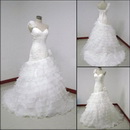2010 New Arrival Elgant Actual Mermaid Ball Gown Bridal Dress JJ0037