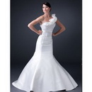 New Designer Free Shipping Bridal Watteau Train Wedding Dresses 2224