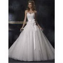 Formal Style Lace Scoop Floor Length Wedding Dress