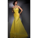 Floor-Length Chiffon Embroidered Sleeveless Ball Gown Lace One Shoulder Princess Wedding Dresses