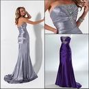 Free Shipping!QNEG0048 2011 New High Quality Strapless High Low Prom Dress