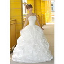 Free Shipping Gorgeous Chiffon Aline Wedding Dress Robe Wedding Gown Fairy Princess Bridal Dress Christmas Gift 124