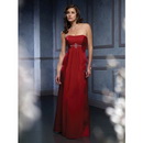 Ivory Chiffon Sweetheart Neck Strapless Bridesmaid Dresses A-Line Princess Wedding Dresses