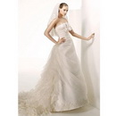New Arrival Chiffon Sweet Fairy Sleeveless Floor-Length Princess Wedding Dresses