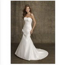 Free Shipping Strapless A-line Wedding Dresses,evening Wedding Dress,bridal Wedding Gown
