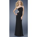 Sexy Backless Evening Gown Beaded Chiffon Celebrity Dresses