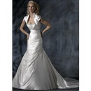 OL-0074 Freeshipping Gorgeous Bridal Watteau Train Wedding Dresses
