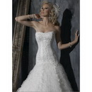 OL-0038 Freeshipping Gorgeous Bridal Watteau Train Wedding Dresses