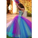 Free Shipping 2010 Hot Sale Strapless Tulle Party Dress Ball Gown Wholesale