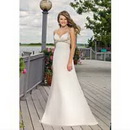 Lace Sleeveless Floor-Length Gorgeous Bridal Sheath Halter Wedding Dresses