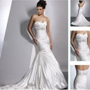 BN453 Designer Sweetheart Trumpet Wedding Dresses
