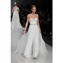 Tea-Length A-Line Sweetheart Neckline Sleeveless Sequins Empire Wedding Dresses