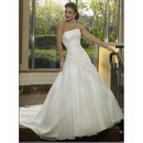 A-Line Trumpet Mermaid Floor Length Wedding Dress
