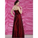 Sheath/ Column Knee-length Capped Elastic Woven Satin Wedding Dresses