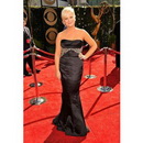 Black Sleeveless High Waist Celebrity Dresses