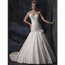 Freeshipping DL707 Gorgeous Bridal Watteau Train Wedding Dresses