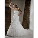 2011 New Style Appliqued Trumpet /Mermaid Wedding Dresses