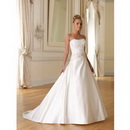 Free Shipping Hot Sale Bridal Watteau Train Wedding Dresses 1837