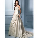 2011 Hot Sale Free Shipping Bridal Watteau Train Wedding Dresses 1983