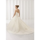 Gorgeous Off-the-shoulder Floor-Length Chiffon Embroidered Column Wedding Dresses
