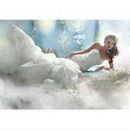 Strapless Off-the-shoulder Appliques Bateau Cascading Ruffle Luxury Wedding Dresses