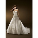 Freeshipping Gorgeous Bridal Watteau Train Wedding Dresses
