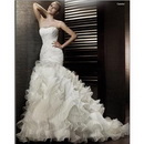 Mermaid Wedding Dress Cathedral Train