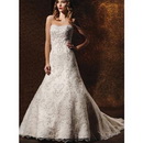 Free Shipping 2011 New Style Watteau Train Wedding Dresses