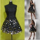 Sleeveless Strapless Above Knee Sweetheart Satin Beading Zipper Homecoming Dress
