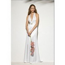 China Hot Selling Classic White Watteau Train Wedding Dresses