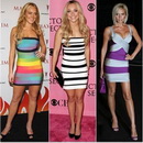 Colorful Bandage Formal Bow Design Mini Short Length Celebrity Dresses